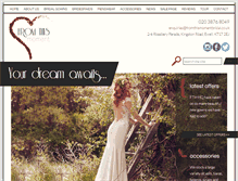 Tablet Screenshot of fromthismomentbridal.co.uk